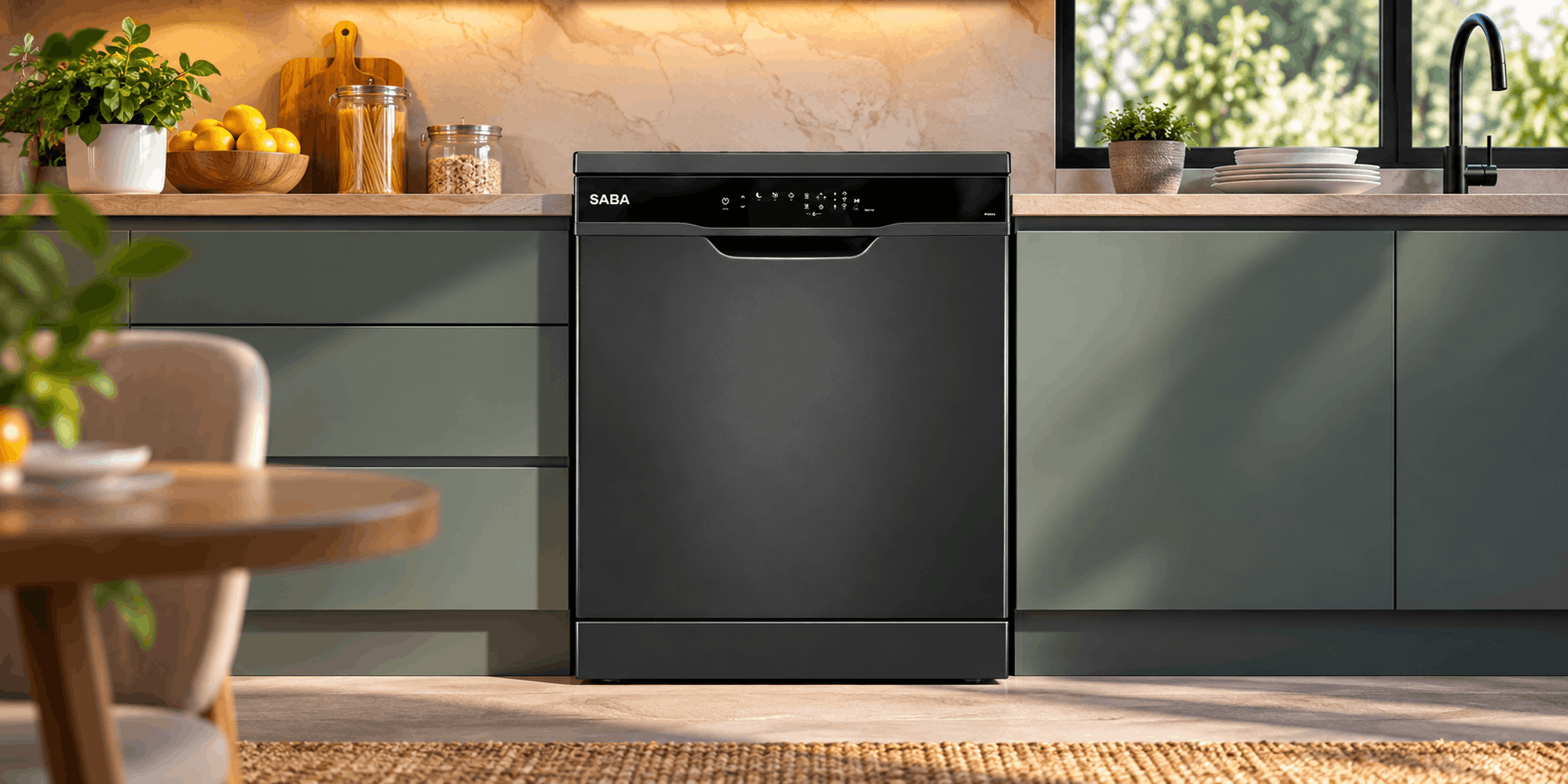 Lave vaisselle SABA FNPA12DX 12 Couverts - Dark Silver